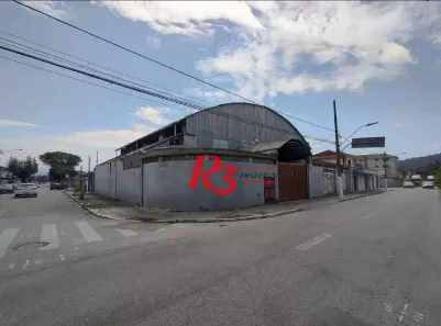 Galpão/Depósito/Armazém para alugar, 624m² no Areia Branca, Santos