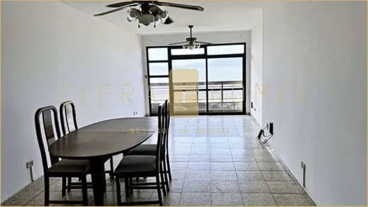Apartamento com 3 Quartos para alugar, 136m² no Itararé, São Vicente