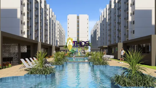 Apartamento com 2 Quartos à venda, 61m² no Gramame, João Pessoa