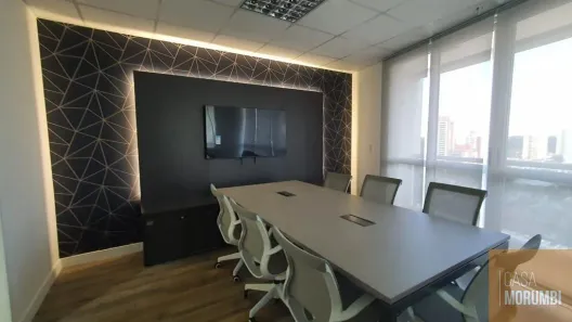 Sala Comercial à venda, 122m² no Vila São Francisco (Zona Sul), São Paulo