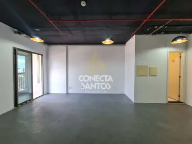 Sala Comercial para alugar, 45m² no Valongo, Santos