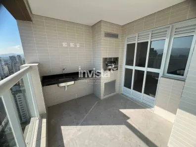 Apartamento com 3 Quartos à venda, 102m² no Gonzaga, Santos