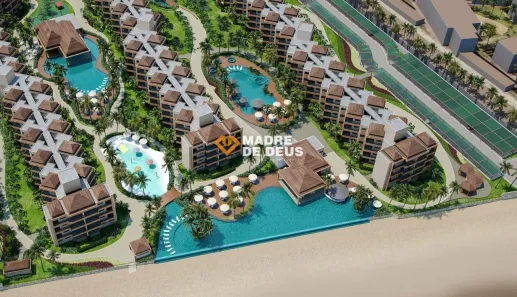 Apartamento com 2 Quartos à venda, 53m² no Porto das Dunas, Aquiraz