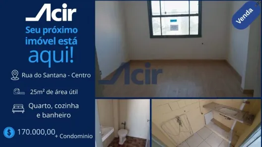 Kitnet com 1 Quarto à venda, 24m² no Centro, Rio de Janeiro