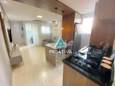 Apartamento com 2 Quartos à venda, 54m² no Jardim, Santo André