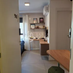Apartamento com 1 Quarto para alugar, 22m² no Perdizes, São Paulo