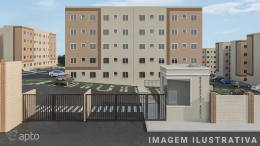 Apartamento com 2 Quartos para venda ou aluguel, 39m² no Vila Pedroso, Votorantim