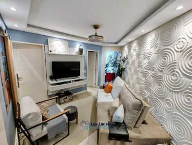 Apartamento com 2 Quartos à venda, 51m² no Jardim Monte Alegre, Taboão da Serra