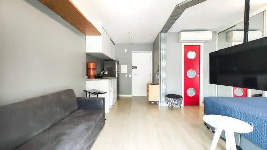 Apartamento com 1 Quarto para alugar, 35m² no Bela Vista, São Paulo