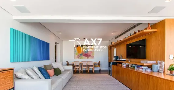 Apartamento com 3 Quartos para alugar, 133m² no Itaim Bibi, São Paulo