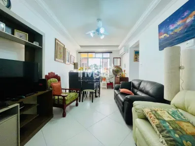 Apartamento com 2 Quartos à venda, 81m² no José Menino, Santos
