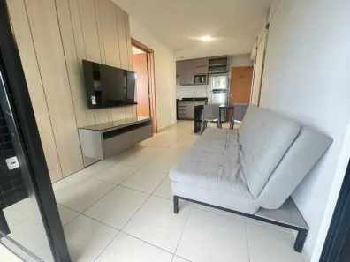 Apartamento com 1 Quarto para alugar, 41m² no Jatiúca, Maceió