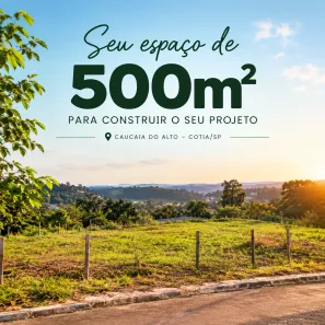 Lote/Terreno à venda, 500m² no Recanto Arco Verde, Cotia