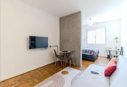 Apartamento com 1 Quarto para alugar, 34m² no Vila Buarque, São Paulo