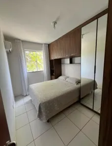 Apartamento com 2 Quartos para alugar, 42m² no Alto do Calhau, São Luís