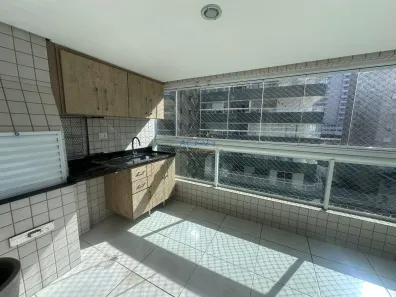 Apartamento com 3 Quartos para alugar, 140m² no Canto do Forte, Praia Grande