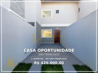 Casa com 2 Quartos à venda, 80m² no São Francisco, Serra