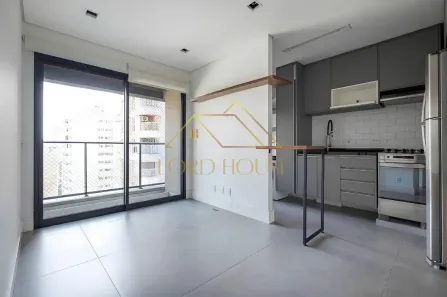 Apartamento com 1 Quarto para alugar, 40m² no Pinheiros, São Paulo