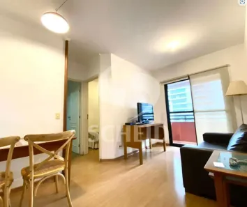 Apartamento com 2 Quartos para alugar, 50m² no Cidade Monções, São Paulo