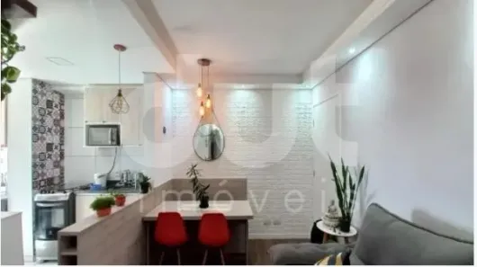 Apartamento com 2 Quartos à venda, 50m² no Jardim Samambaia, Campinas