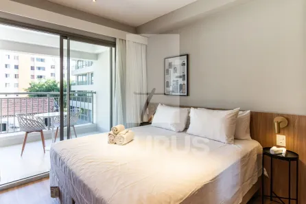 Apartamento com 1 Quarto para alugar, 31m² no Paraíso, São Paulo