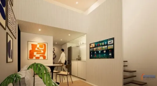 Apartamento com 1 Quarto à venda, 23m² no Juvevê, Curitiba