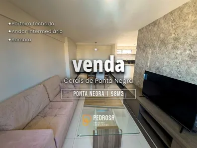 Apartamento com 3 Quartos à venda, 98m² no Ponta Negra, Natal
