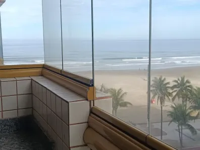 Apartamento com 2 Quartos para alugar, 75m² no Aviação, Praia Grande