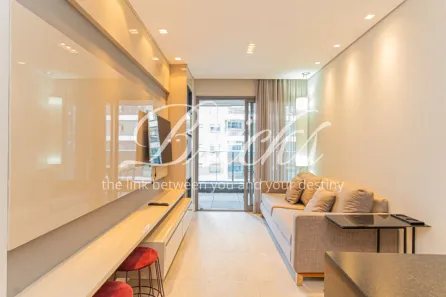 Apartamento com 2 Quartos para alugar, 65m² no Brooklin Paulista, São Paulo