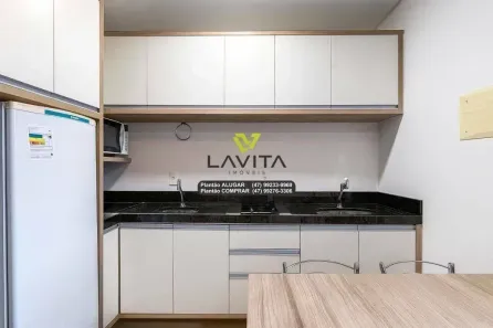 Apartamento com 1 Quarto para alugar, 27m² no Centro, Blumenau