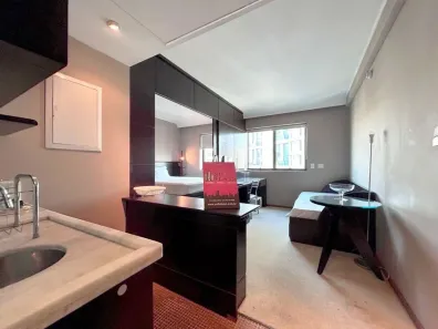 Apartamento com 1 Quarto para alugar, 27m² no Indianópolis, São Paulo