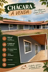 Fazenda/Sítio à venda, 115m² no Ibiúna, Ibiúna