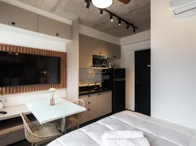 Apartamento com 1 Quarto para alugar, 18m² no Bela Vista, São Paulo
