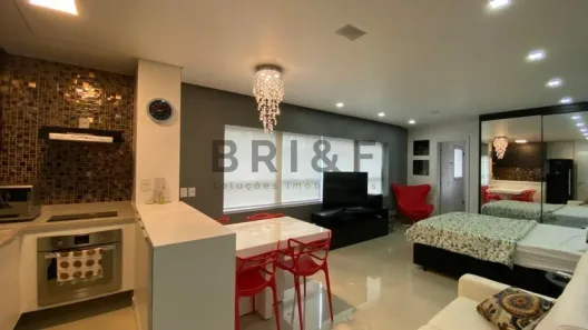 Apartamento com 1 Quarto para venda ou aluguel, 40m² no Brooklin Paulista, São Paulo