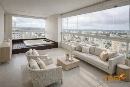 Apartamento com 3 Quartos à venda, 124m² no Setor Oeste, Goiânia