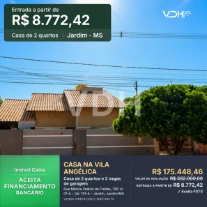 Casa com 2 Quartos à venda, 174m² no Jardim Panorama, Jardim