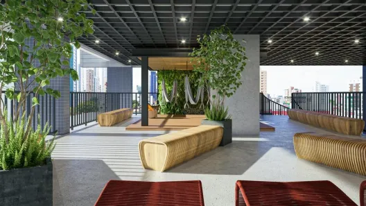 Flat com 1 Quarto à venda, 21m² no Manaíra, João Pessoa
