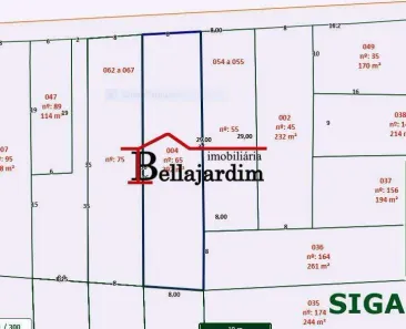 Lote/Terreno à venda, 292m² no Vila Helena, Santo André