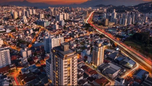 Apartamento com 3 Quartos à venda, 106m² no Barreiros, São José