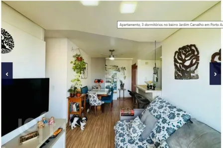 Apartamento com 3 Quartos à venda, 72m² no Jardim Carvalho, Porto Alegre