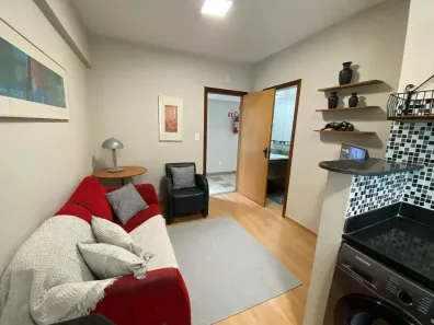 Apartamento com 1 Quarto para alugar, 40m² no Funcionários, Belo Horizonte