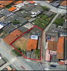 Lote/Terreno à venda, 551m² no Jardim Zaira, Mauá