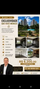 Apartamento com 3 Quartos para alugar, 106m² no Aleixo, Manaus