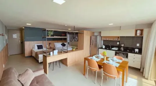 Flat com 1 Quarto à venda, 43m² no Cabo Branco, João Pessoa