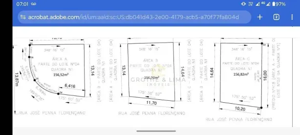 Lote/Terreno à venda, 157m² no Morada dos Nobres, Taubaté