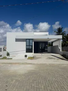 Casa de Condomínio com 3 Quartos à venda, 125m² no Zona de Expansão (Olhos D'Agua), Barra dos Coqueiros