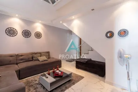 Sobrado com 3 Quartos à venda, 117m² no Parque Erasmo Assunção, Santo André
