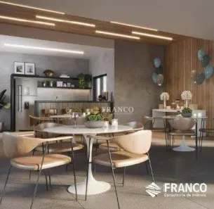 Apartamento com 1 Quarto à venda, 39m² no Loteamento Residencial e Comercial Bosque Flamboyant, Taubaté