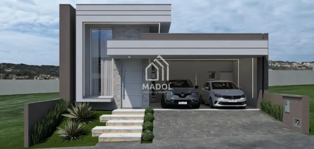 Casa de Condomínio com 3 Quartos à venda, 140m² no Jardim Carvalho, Ponta Grossa