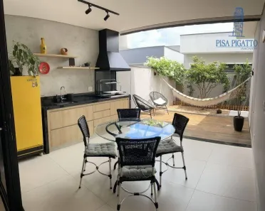 Casa de Condomínio com 3 Quartos à venda, 200m² no Parque Brasil 500, Paulínia